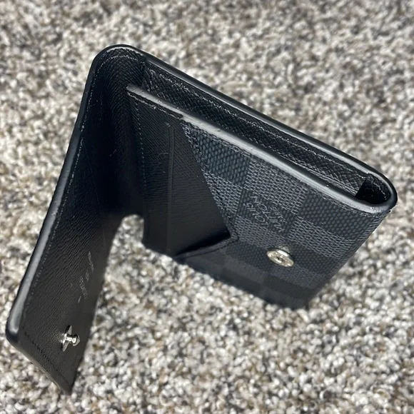 Authentic Louis Vuitton, Damier graphite, card case wallet - Picture 4 of 9